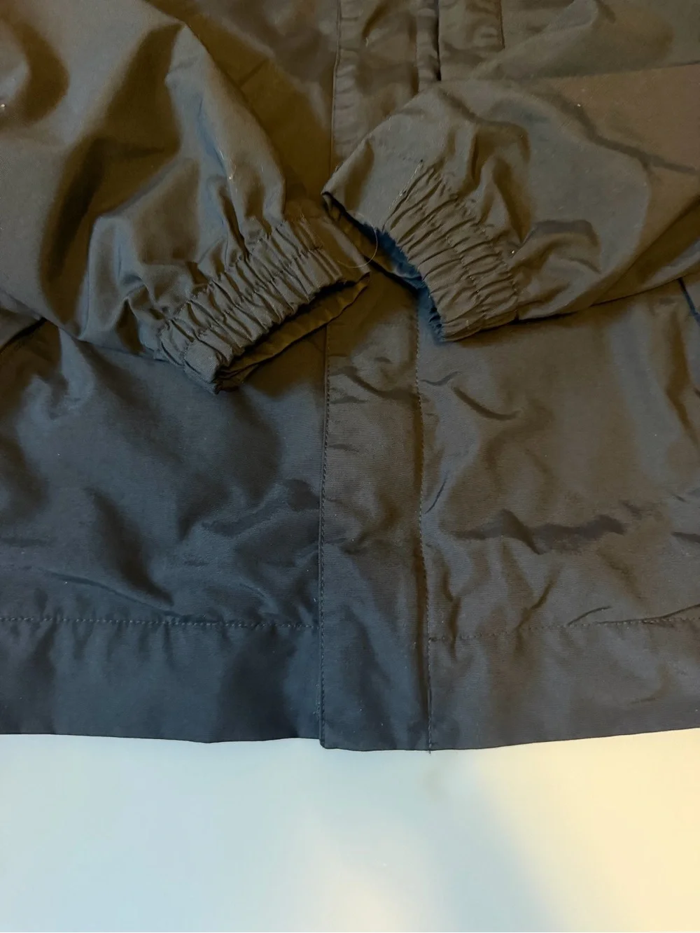 Eddie Bauer Men's Black Windbreaker Jacket